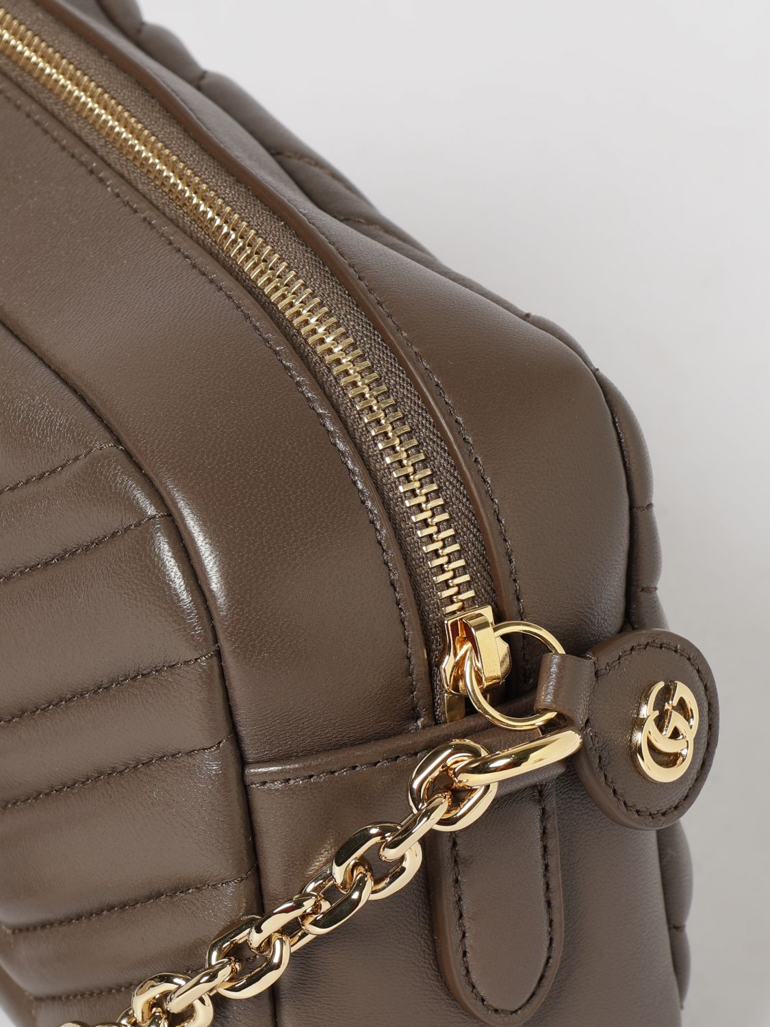 gg marmont chevron matelassé nappa crossbody bag