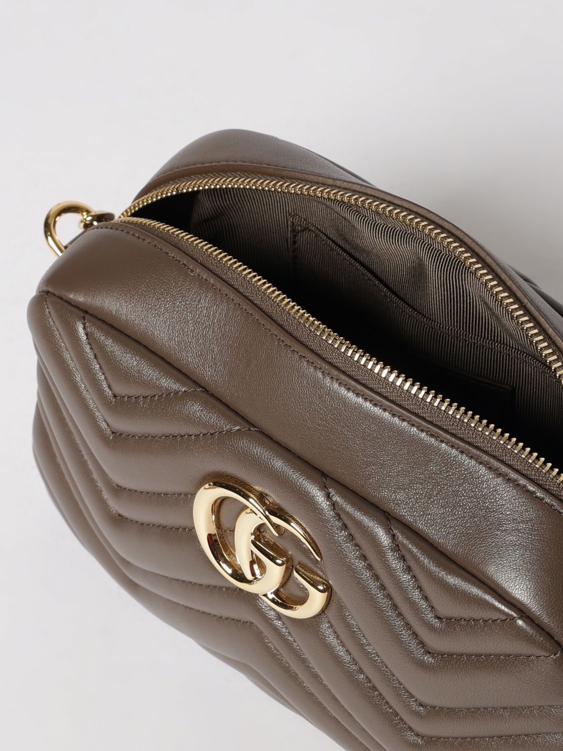 gg marmont chevron matelassé nappa crossbody bag