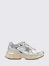 lightstar low-top trainers in laminated nappa with worn effect