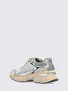 lightstar low-top trainers in laminated nappa with worn effect