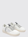 ball star 2 distressed leather and mesh sneakers