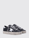 hi star distressed leather platform sneakers