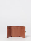 ff diamonds grained leather tri-fold wallet with monogram