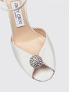 sacora crystal-embellished satin high-heel sandals