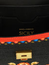 sicily mini handbag with 'carretto siciliano' print