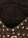 rockstud spike handbag in quilted leather with studs