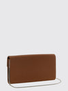 mini satin bucket bag with jewel buckle