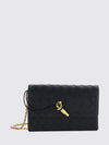 andiamo mini intrecciato lambskin bag with chain strap