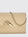 andiamo mini intrecciato lambskin bag with chain strap
