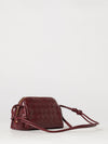 concert mini crossbody bag in intrecciato leather with knots
