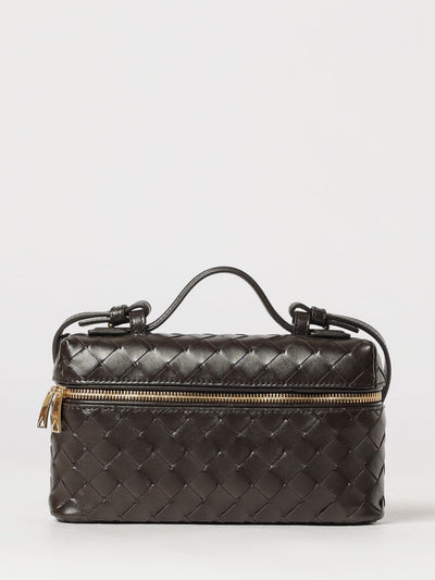 bang bang mini handbag in intrecciato calfskin leather