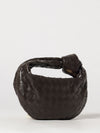 jodie mini handbag in intrecciato leather with knotted handle