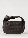 medium jodie handbag in intrecciato leather with knotted handle