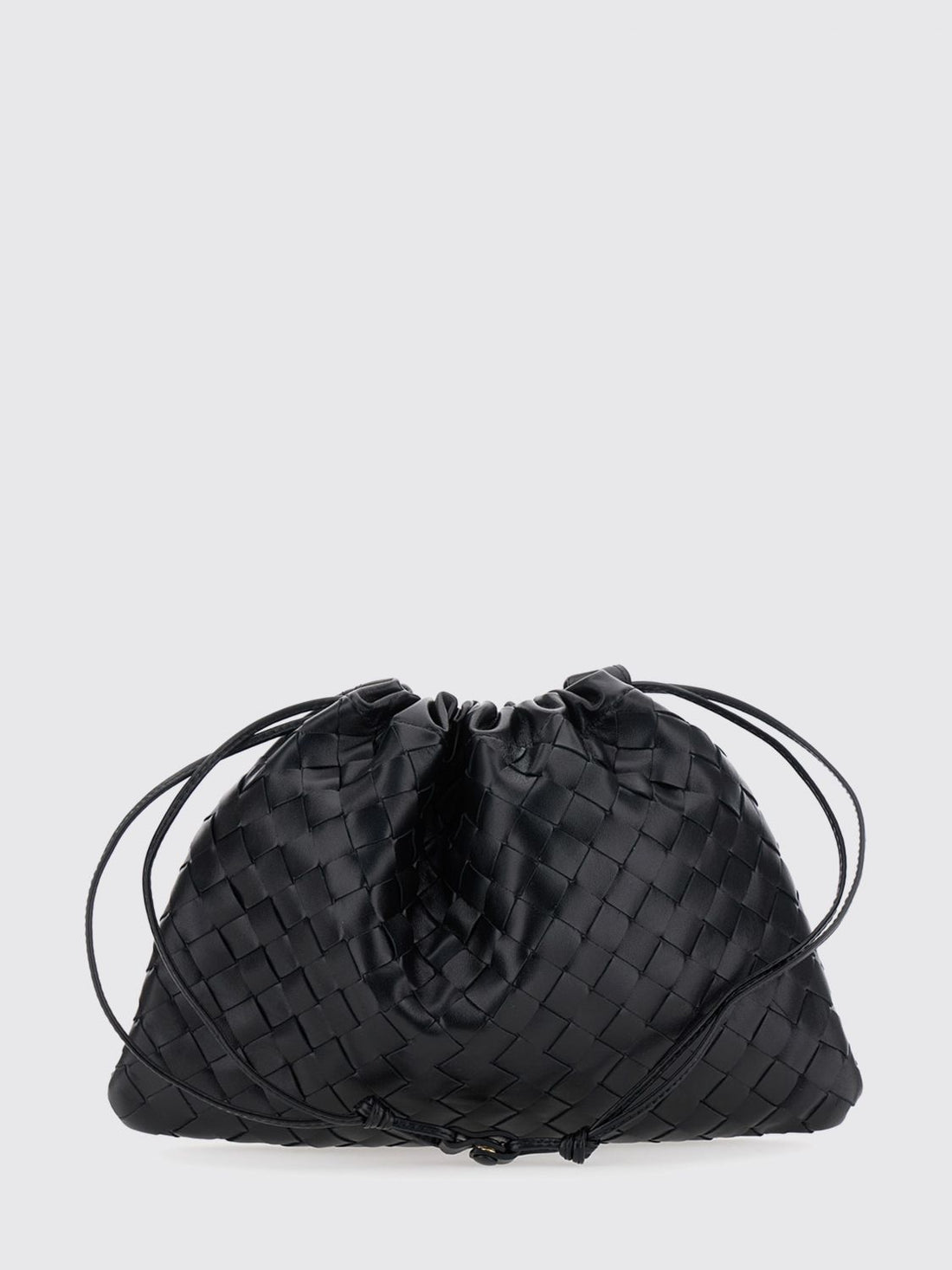 BOTTEGA VENETA OS dustbag intrecciato calfskin bucket bag with drawstring