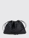 dustbag intrecciato calfskin bucket bag with drawstring