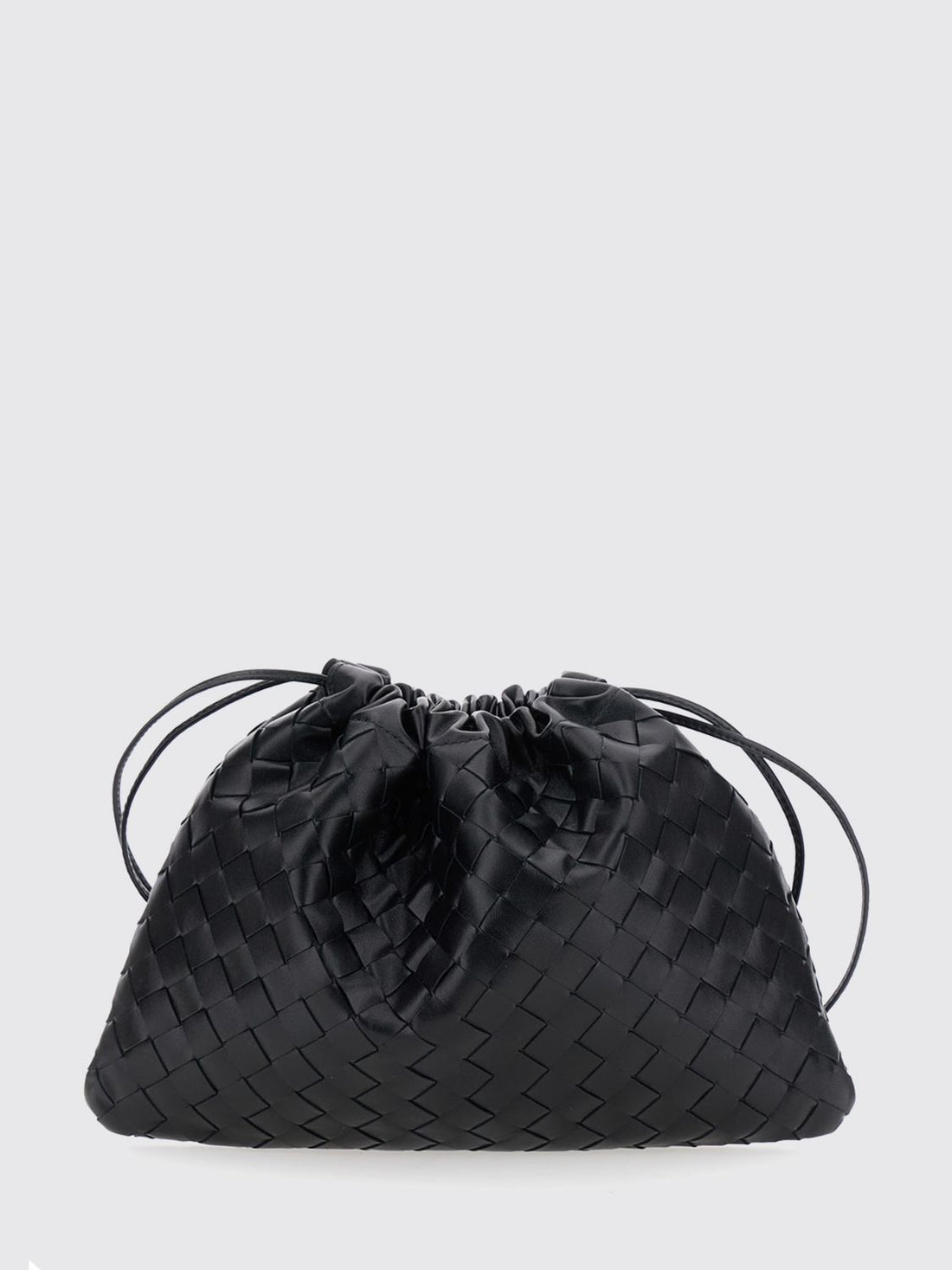 BOTTEGA VENETA OS dustbag intrecciato calfskin bucket bag with drawstring
