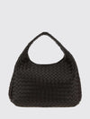 campana intrecciato lambskin hobo bag with woven handle