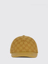 gg monogram jacquard baseball cap with embroidered logo