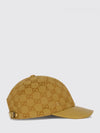 gg monogram jacquard baseball cap with embroidered logo