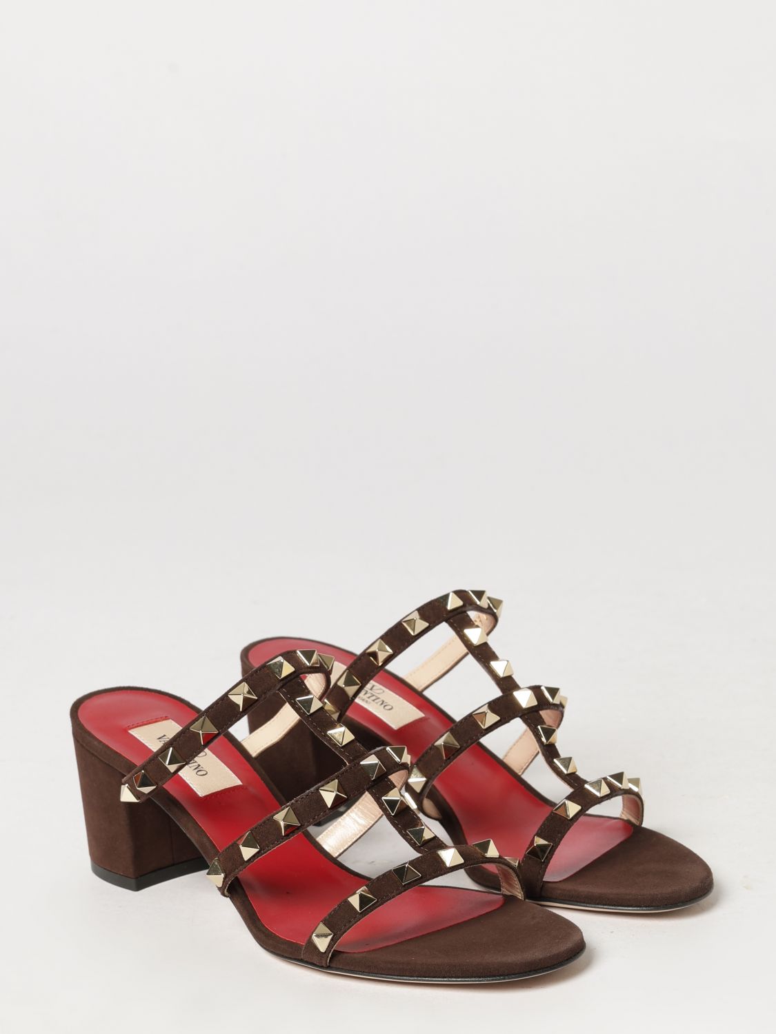 woman's heeled sandal