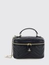 gg marmont mini handbag in chevron matelassé nappa leather