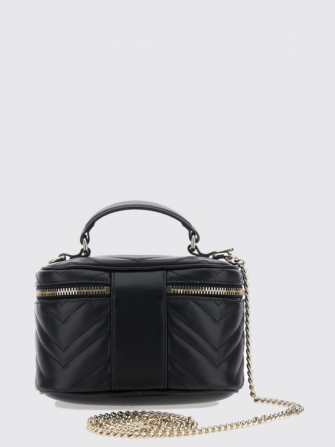 GUCCI OS gg marmont mini handbag in chevron matelassé nappa leather