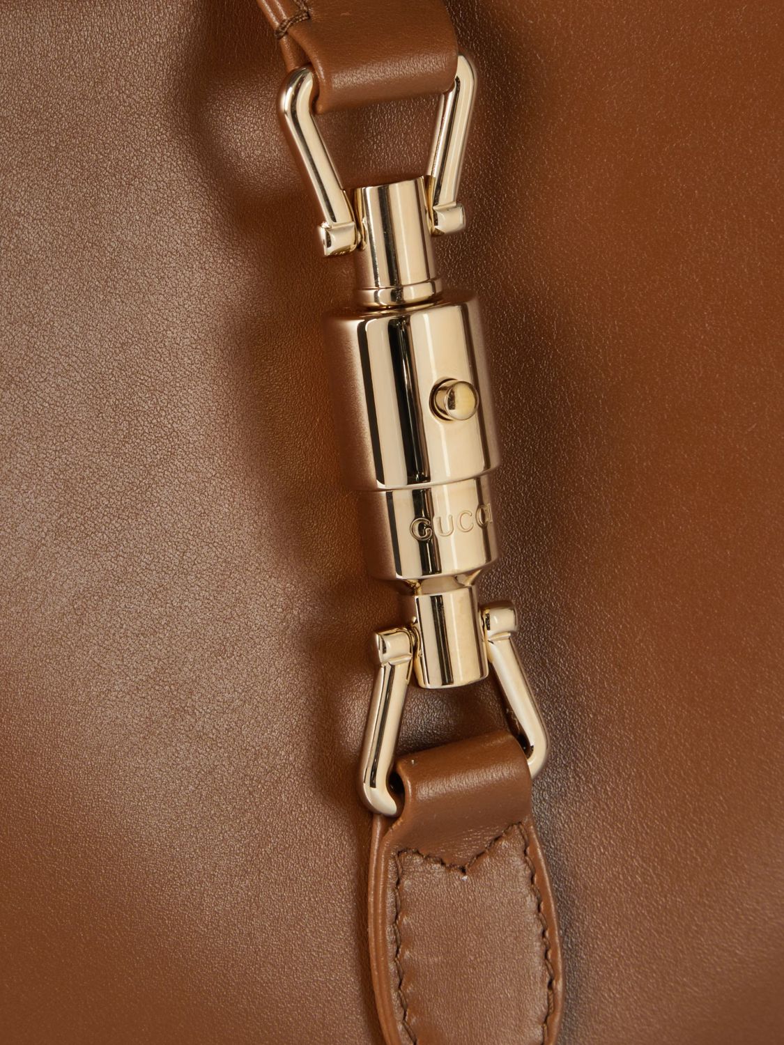 jackie 1961 medium shoulder bag in smooth calfskin leather