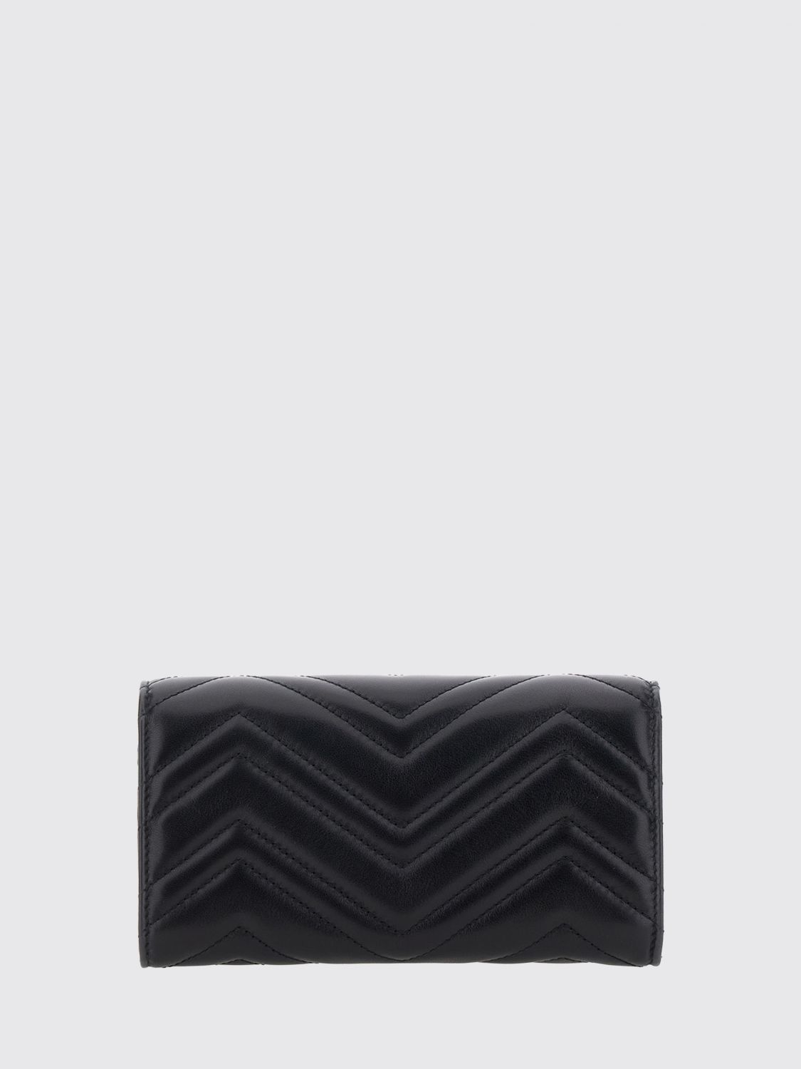 gg marmont chevron matelassé nappa continental wallet