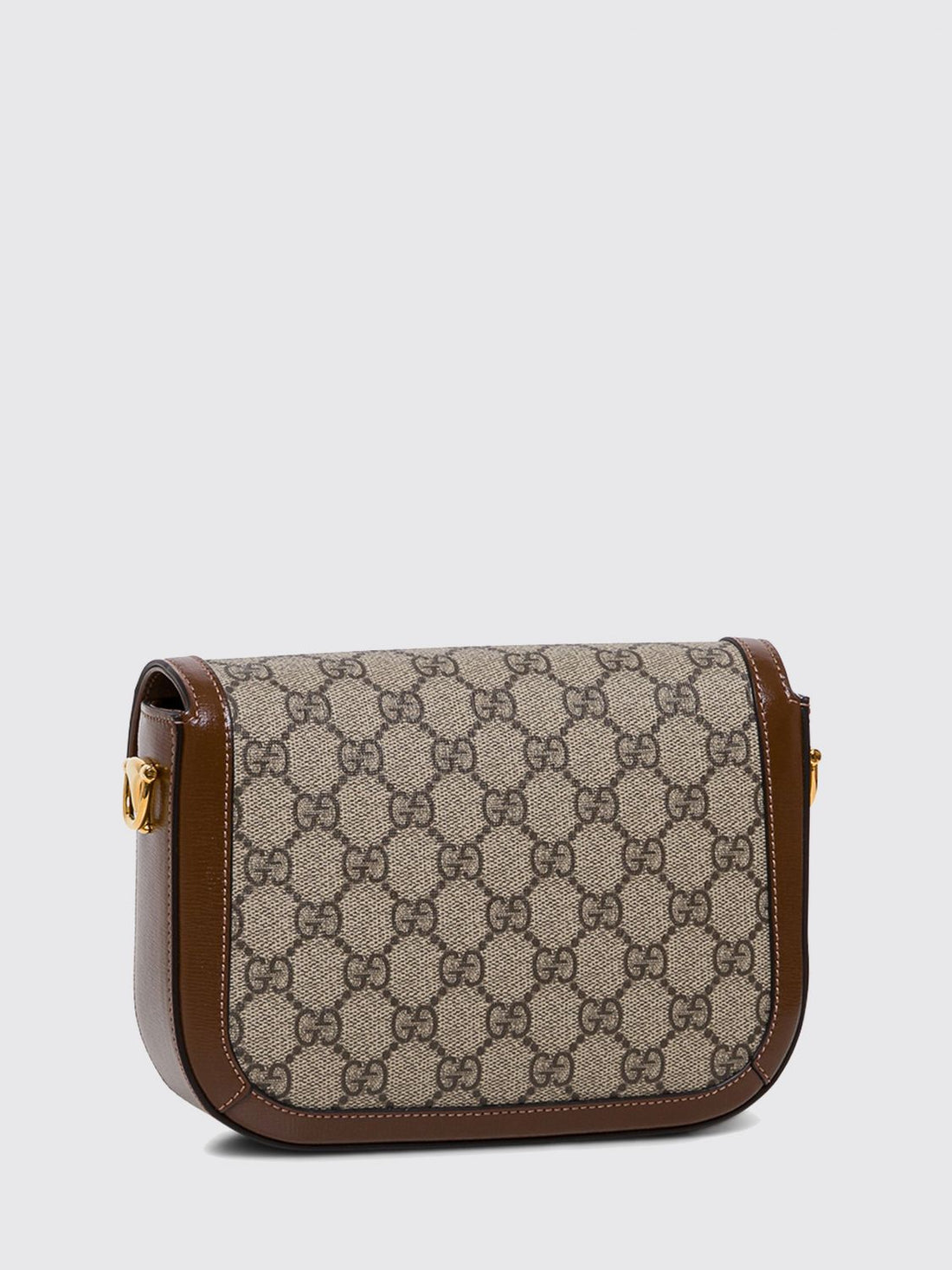 GUCCI OS horsebit 1955 gg supreme crossbody bag with horsebit detail