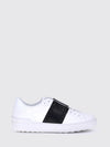 rockstud untitled sneakers in smooth leather with studs