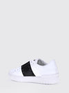 rockstud untitled sneakers in smooth leather with studs