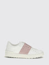 rockstud untitled sneakers in smooth leather with studs