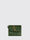 andiamo woven lambskin leather tri-fold wallet