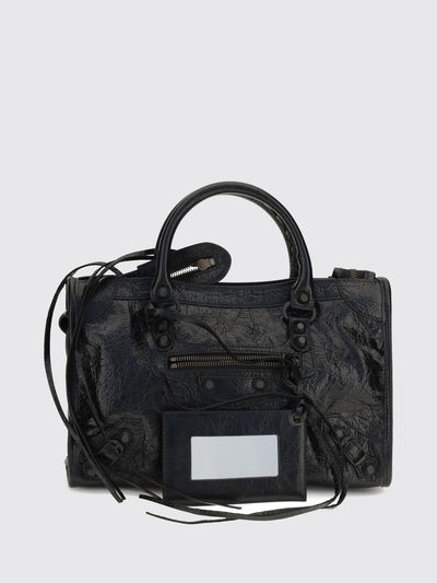 le city small arena lambskin handbag with studs