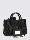 le city small arena lambskin handbag with studs