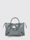 le city small arena lambskin handbag with studs