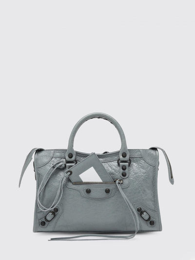 le city small arena lambskin handbag with studs