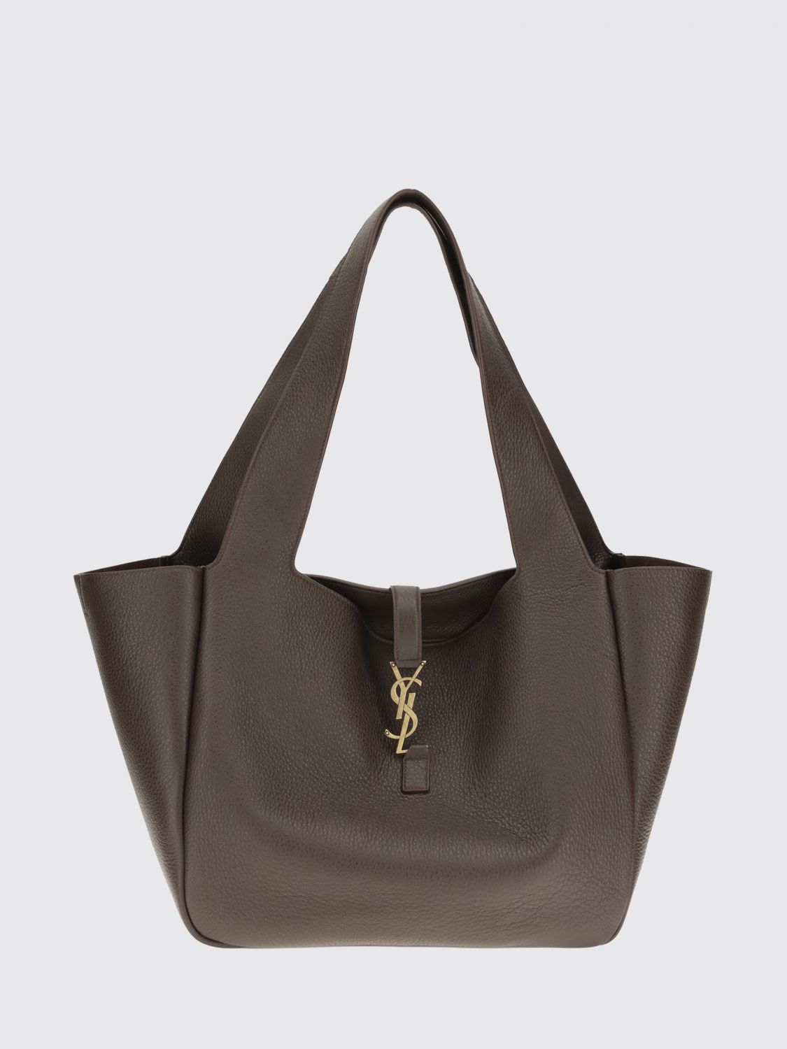 le 5 à 7 bea tote bag in deer leather with ysl monogram