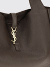 le 5 à 7 bea tote bag in deer leather with ysl monogram