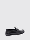 penny loafers in smooth calfskin leather with ysl monogram