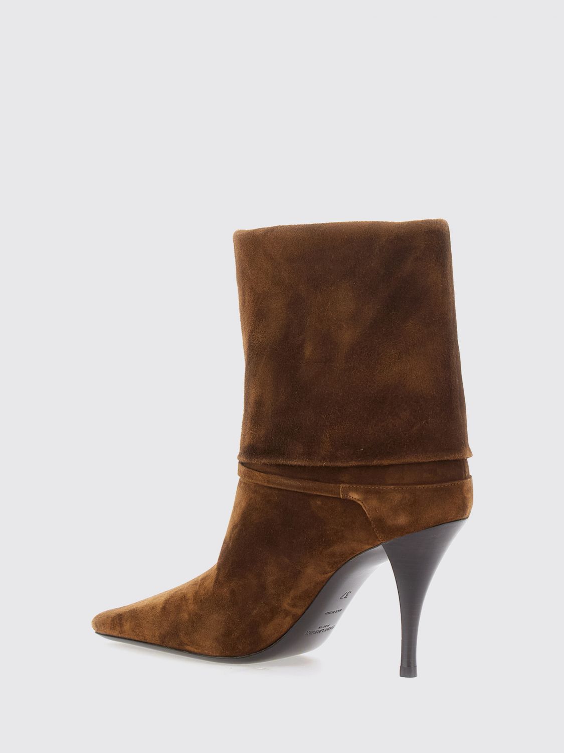 woman's flat ankle boot