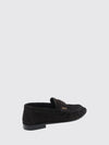 le loafer suede loafers with ysl monogram