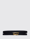 leather bracelet with logo detail