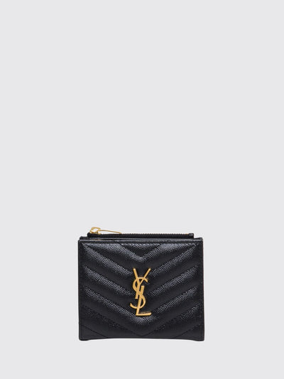 cassandre grain de poudre leather bifold wallet