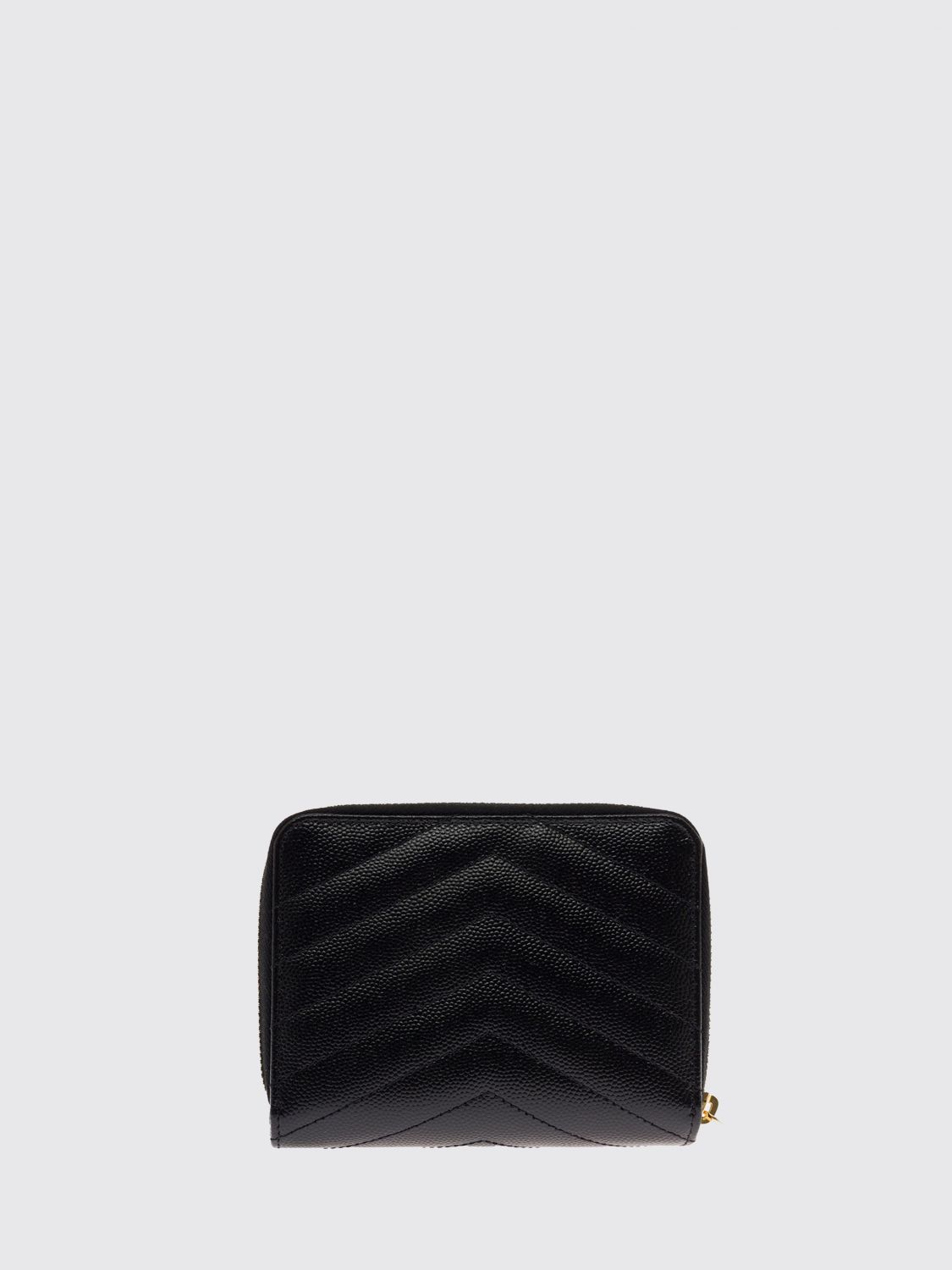 cassandre bifold zip wallet in grain de poudre leather