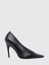 duchesse calfskin leather pumps with high stiletto heel