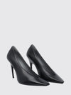 duchesse calfskin leather pumps with high stiletto heel