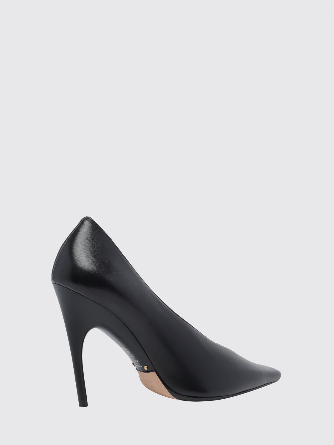 duchesse calfskin leather pumps with high stiletto heel