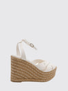 korra high wedge sandals in nappa with ankle strap