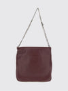 pilgrim jewel buckle mini nappa leather bucket bag